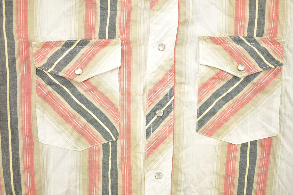 Vintage 1990s Wrangler Western Button Up Shirt