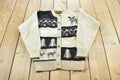 Vintage 1988 Eddie Bauer Wool Knit Animal Nature Cardigan Mens S