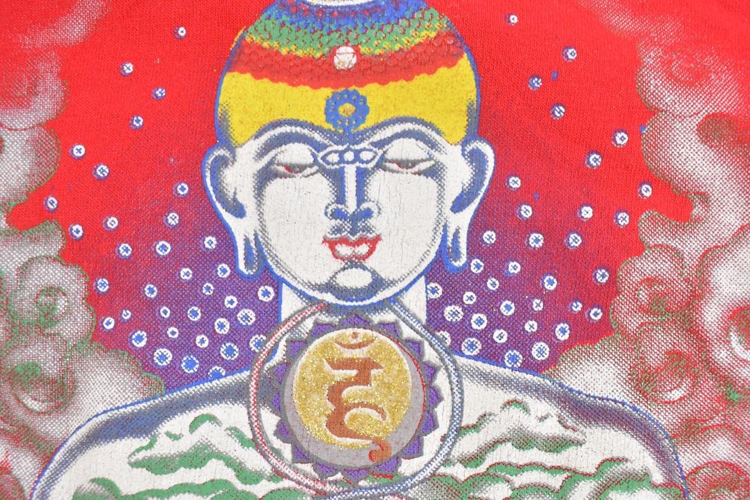 Vintage 1990s Unique Tag Tattoo Shop Graphic Long Sleeve T-Shirt  Vintage T Shirt  Streetwear  Graphic Tee  Single Stitch