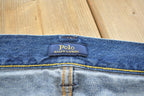 Vintage 2000s Ralph Lauren Polo Distressed Black Jeans 32x32