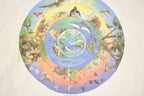 Vintage 1994 Human Tees Ecosport All The Animals Souvenir Travel T-Shirt Men's XL