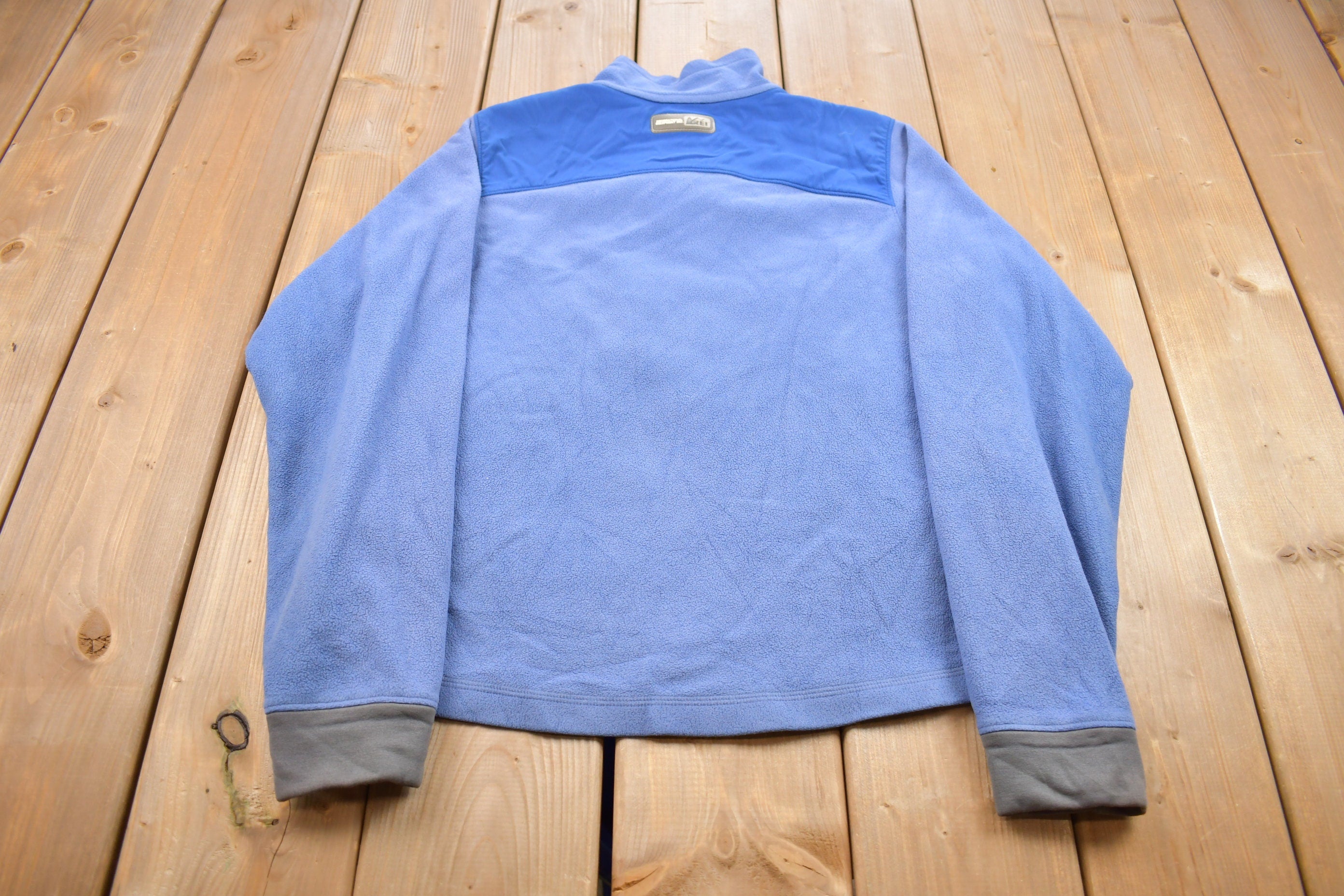Vintage 1990s REI Women's Zip Up Fleece Light Jacket