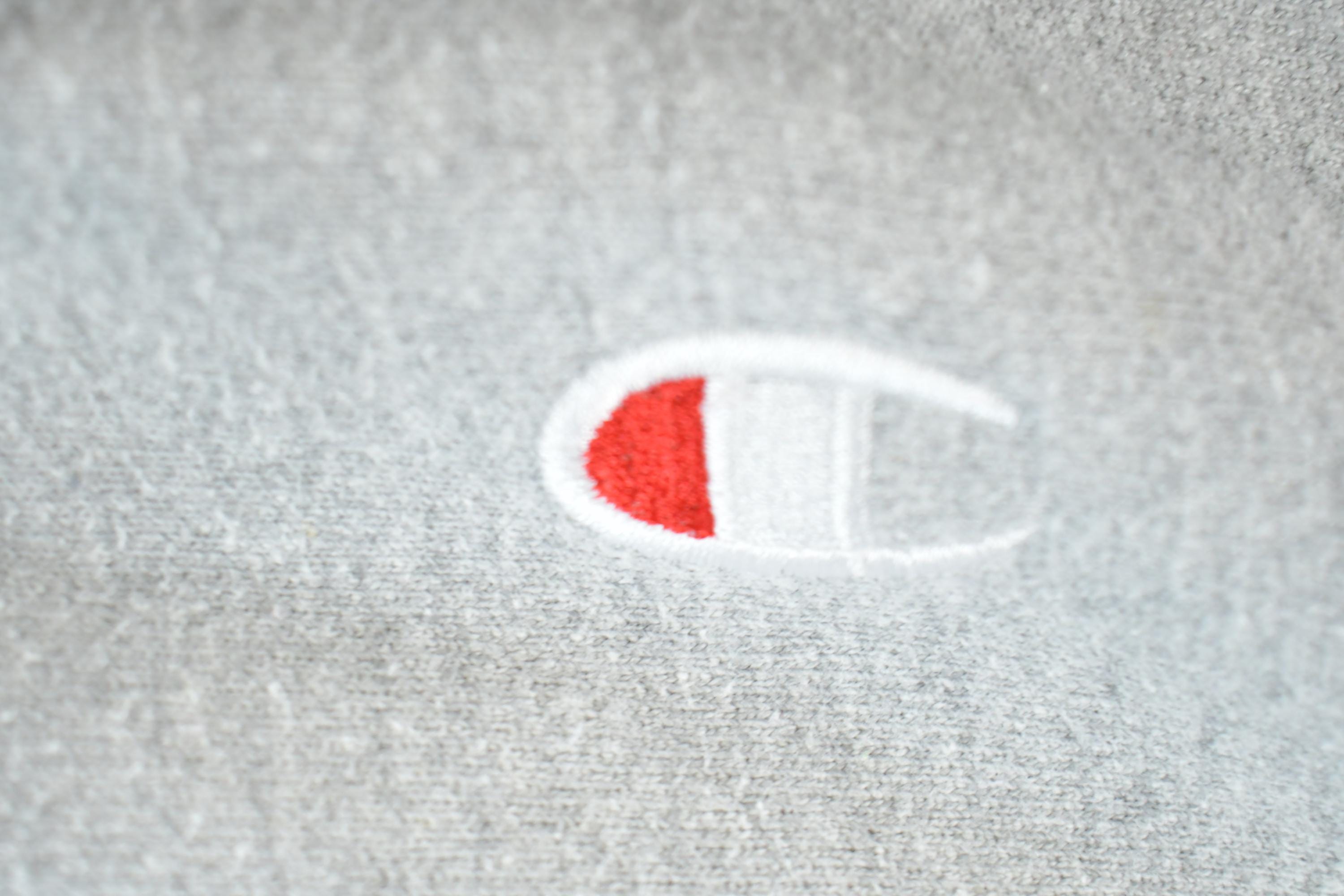 Vintage 1990s Champion Reverse Weave Heather Grey Hoodie Sweatshirt