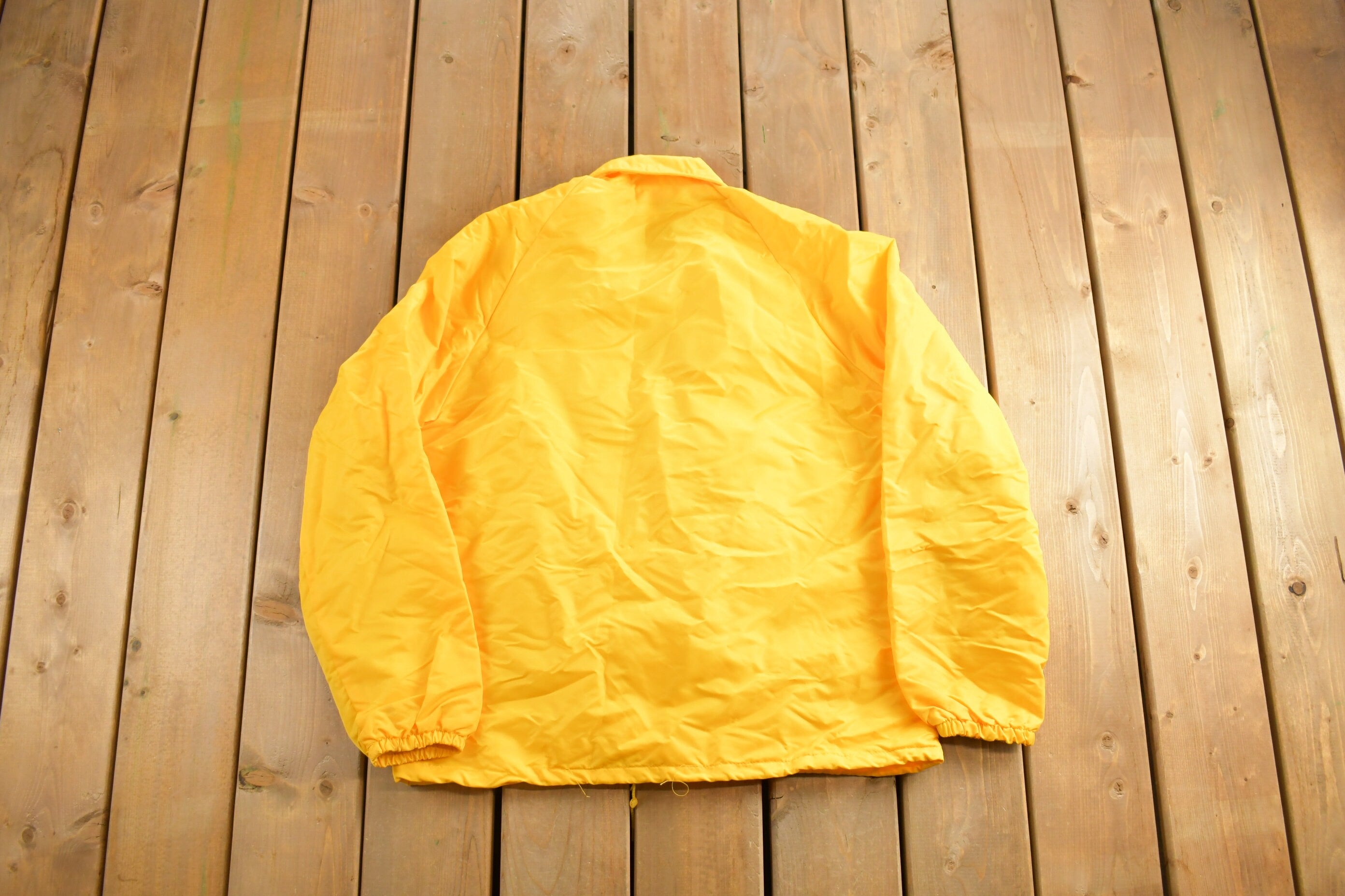 Vintage 1990s Swingster Community Service Satin Bomber Jacket