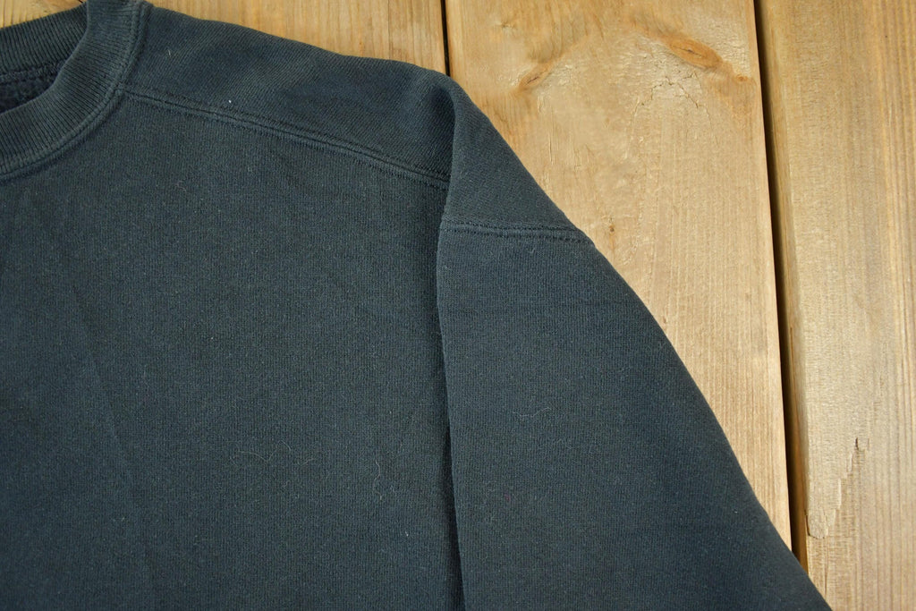 Vintage 1990s Chic Basic Essentials Crewneck Sweatshirt Women's Medium