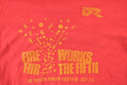 Vintage 1990s Bangor Fireworks Souvenir T-Shirt