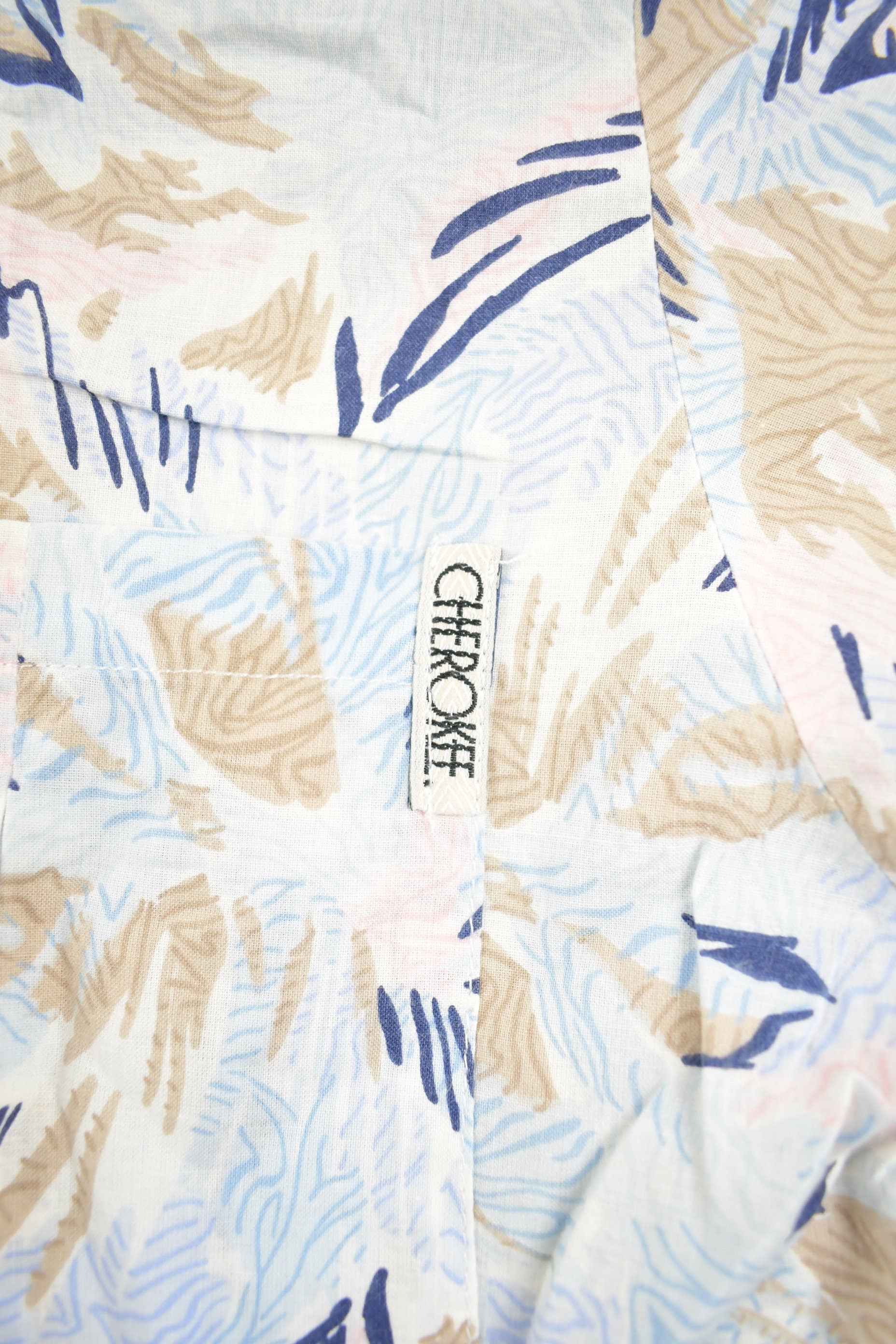 Vintage 1990s Cherokee Floral Button Up Shirt