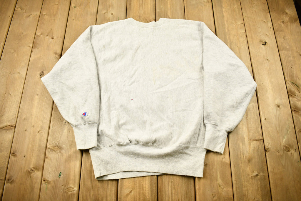 Vintage 1990s University of Buffalo Bulls Champion Reverse Weave Collegiate Crewneck
