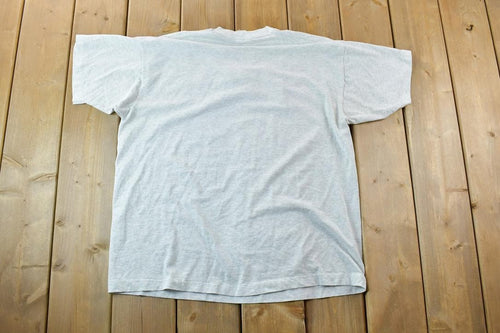 Vintage 1990s Bad Boys And Their Toys Motorcycle Graphic T-Shirt / Vintage T Shirt / Hot Rod Streetwear / Graphic Tee / Single Stitch /