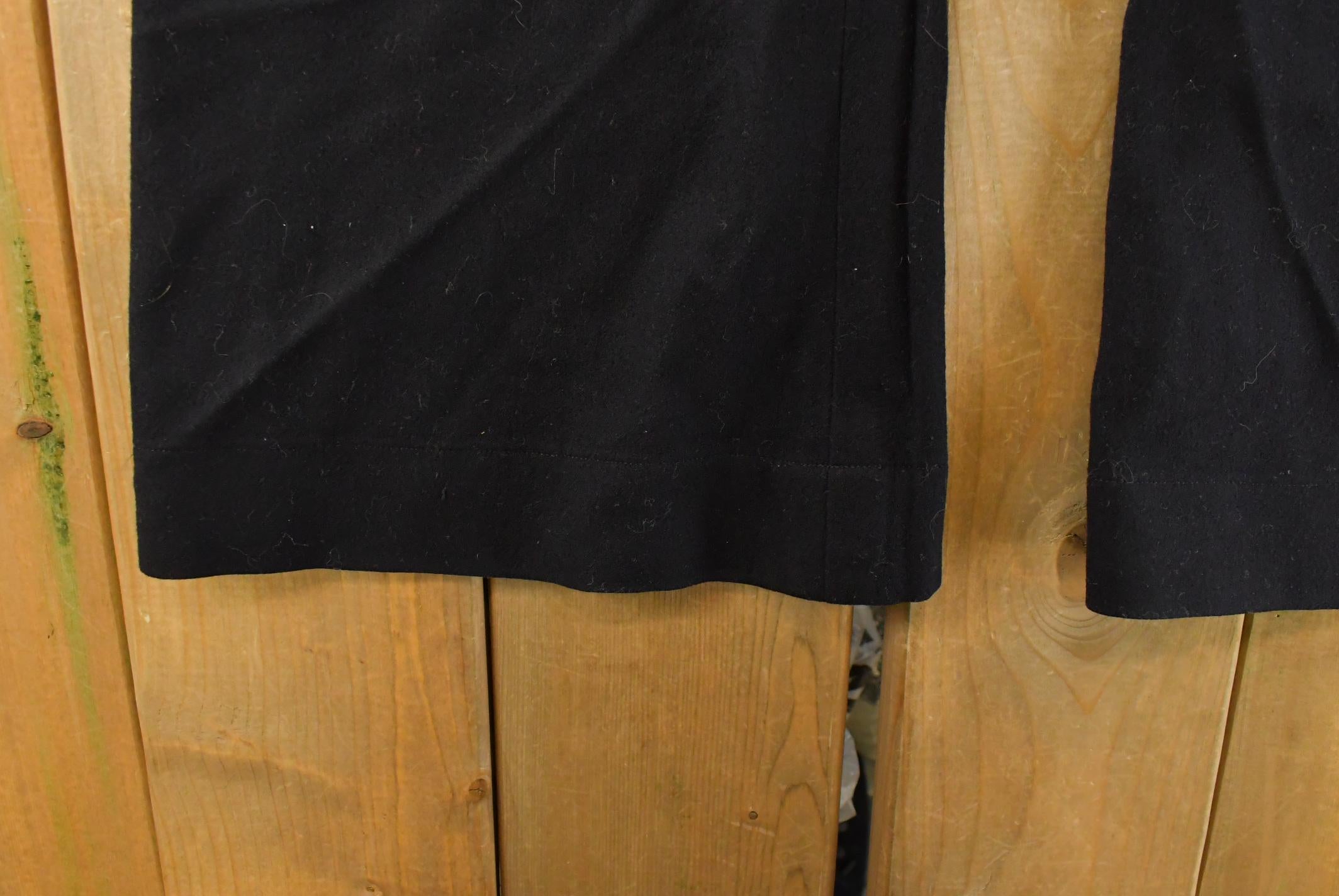 Vintage 1940s US Navy Bell Bottom Pants, Men's 28x28, Laced Fly