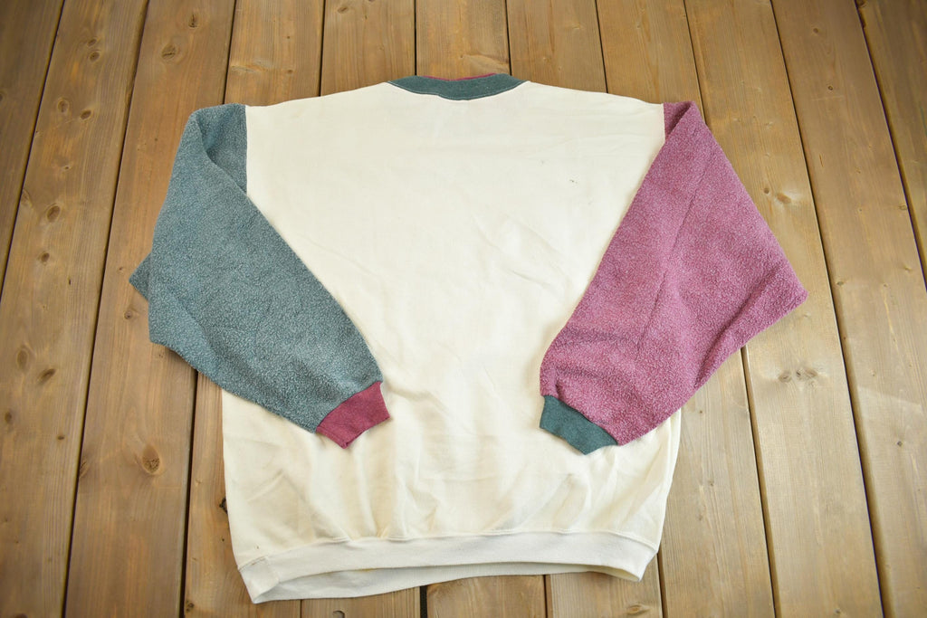 Vintage 1994 "In Christ"Crewneck Sweatshirt Made In USA - Large