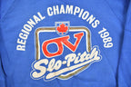 Vintage 1989 Slo-Pitch Regional Champions Crewneck Sweatshirt
