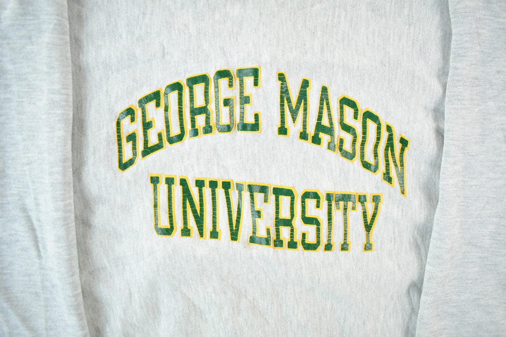 Vintage 1980s George Mason University Champion Reverse Weave Crewneck Sweatshirt Mens 2XL