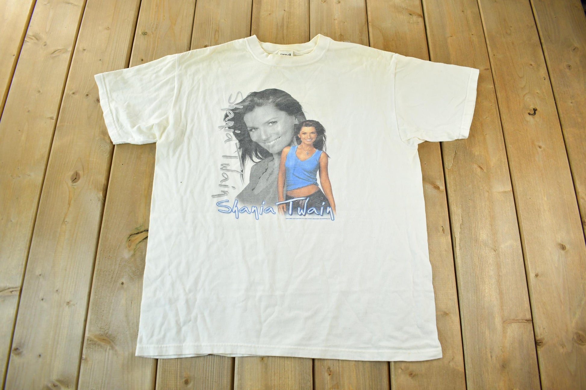 Vintage 2003 Shania Twain Tour Band T-Shirt