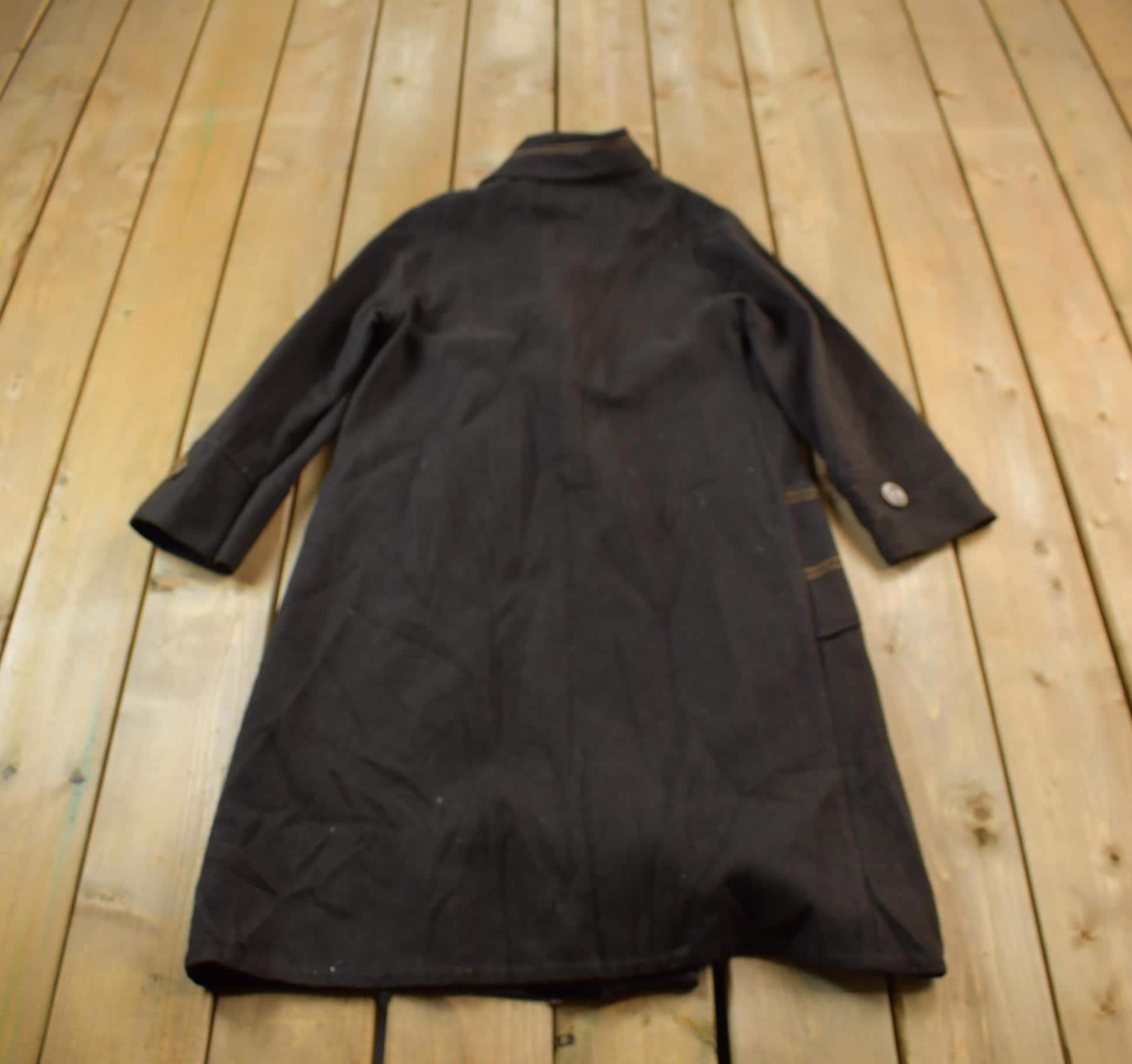 Vintage 1990s Wool Overcoat Jacket
