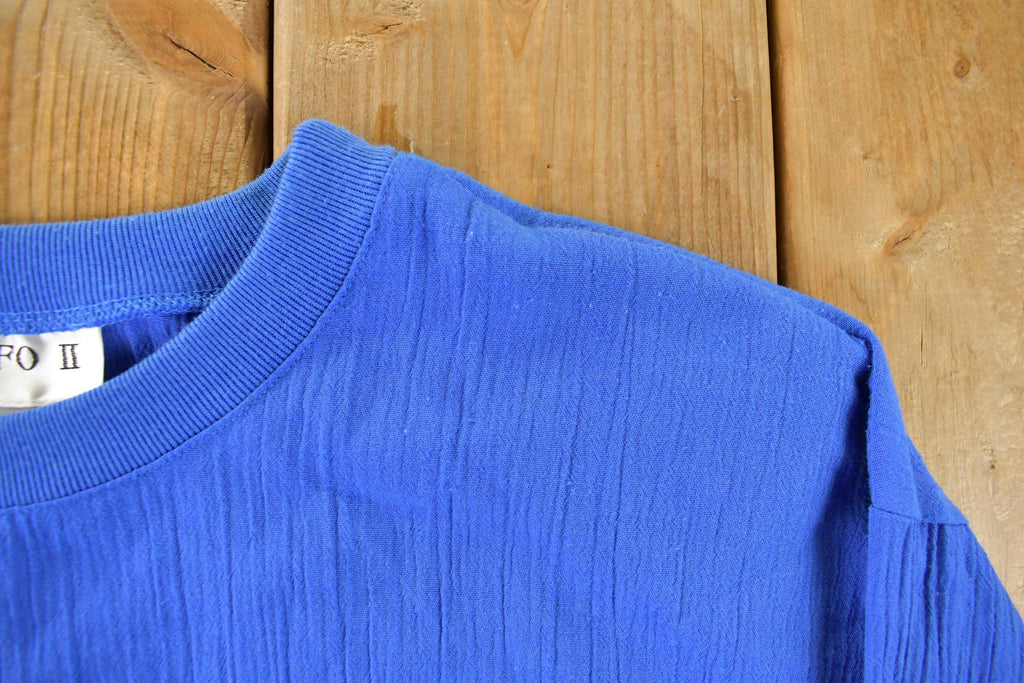 Vintage 1990s Adolfo II Sea Sailing Crewneck Sweatshirt Men's Medium