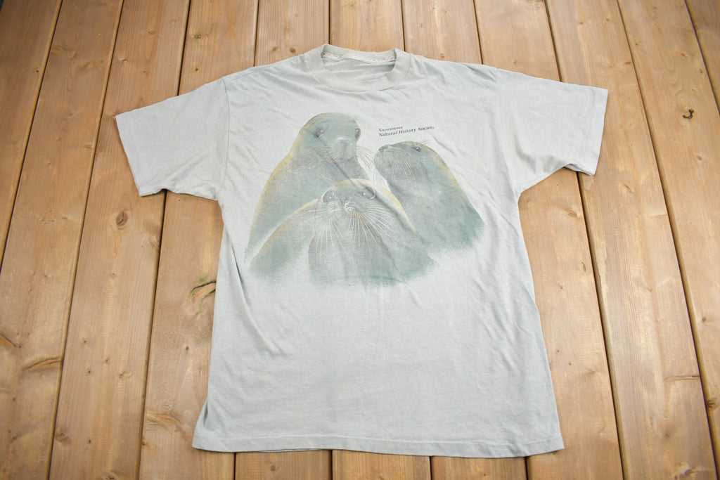 Vintage 1985 Seal Graphic T Shirt
