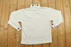 Vintage 1990s Lucia Floral Plain Crewneck