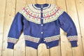 Vintage 1980s 100% Wool Knit Sweater Womens S