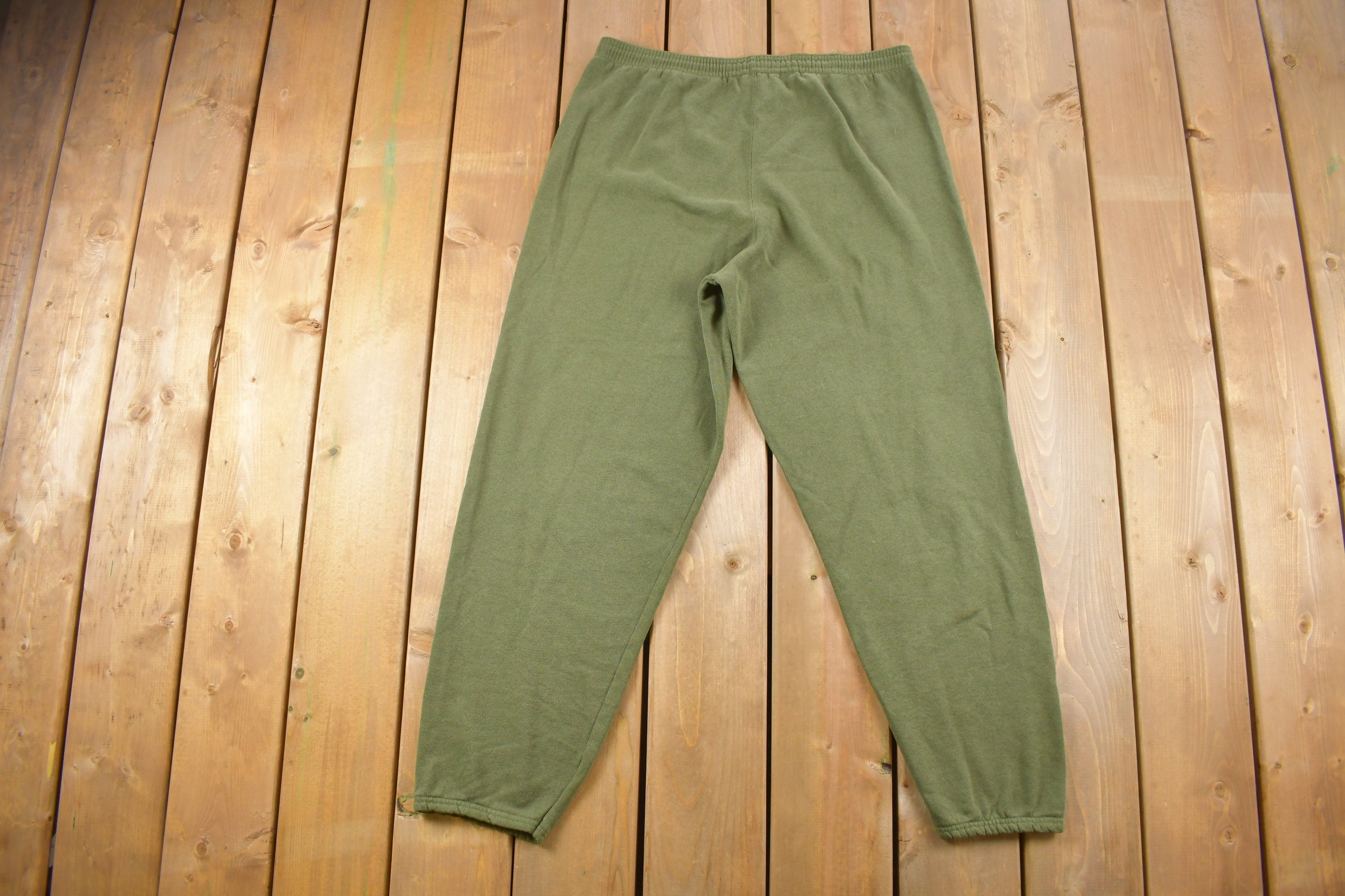 Vintage 1990s United States Marine Corps Green Sweatpants 34 x 30