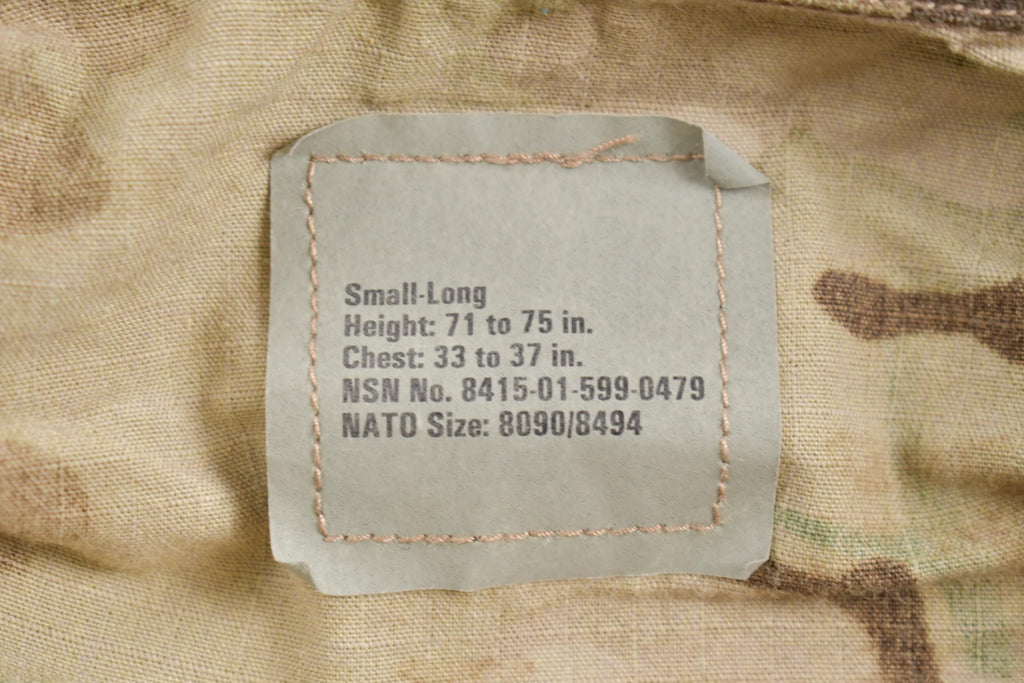Vintage 2001 Military Desert MultiCamo Insect Repellent Field Jacket