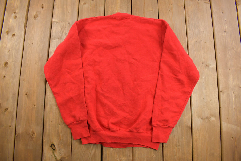 Vintage 1990s Red Mill School Crewneck Sweatshirt