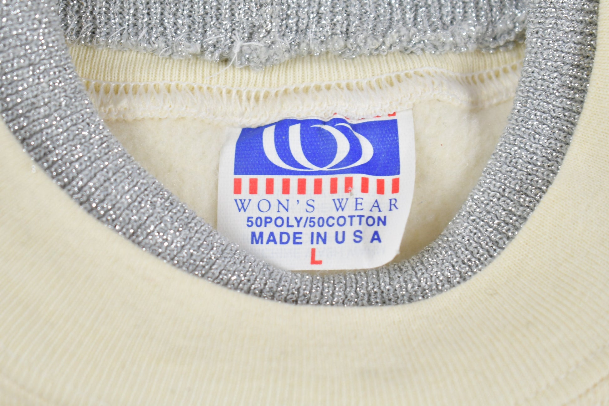 Vintage 1990s Baby Angel Cute Religious Graphic Crewneck Sweatshirt