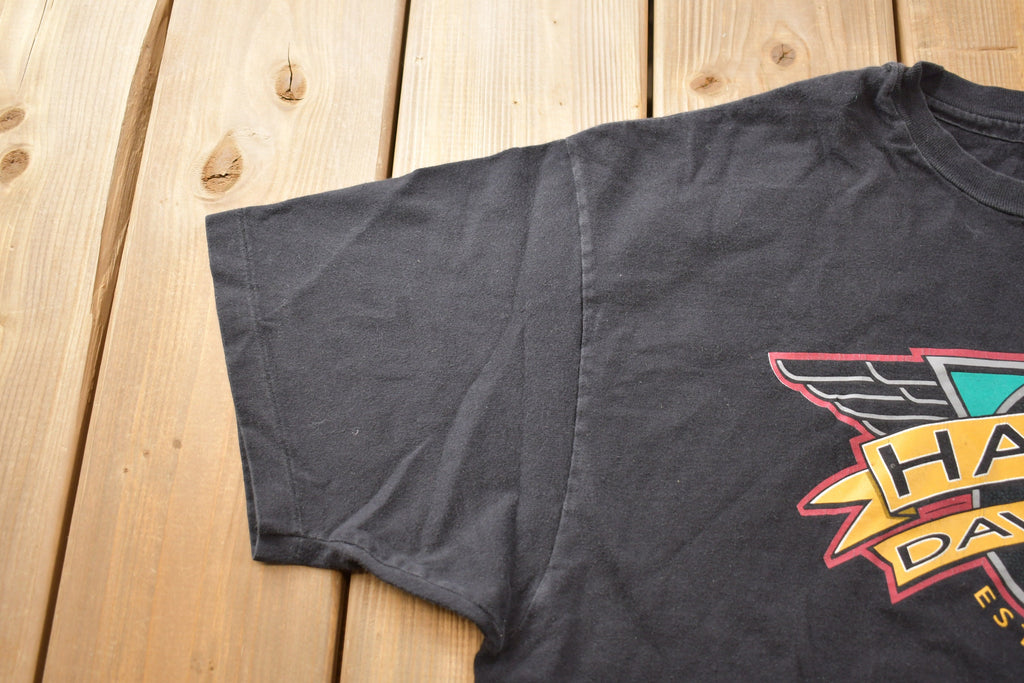 Vintage 1993 Harley Davidson of Salt Lake City Utah T-Shirt