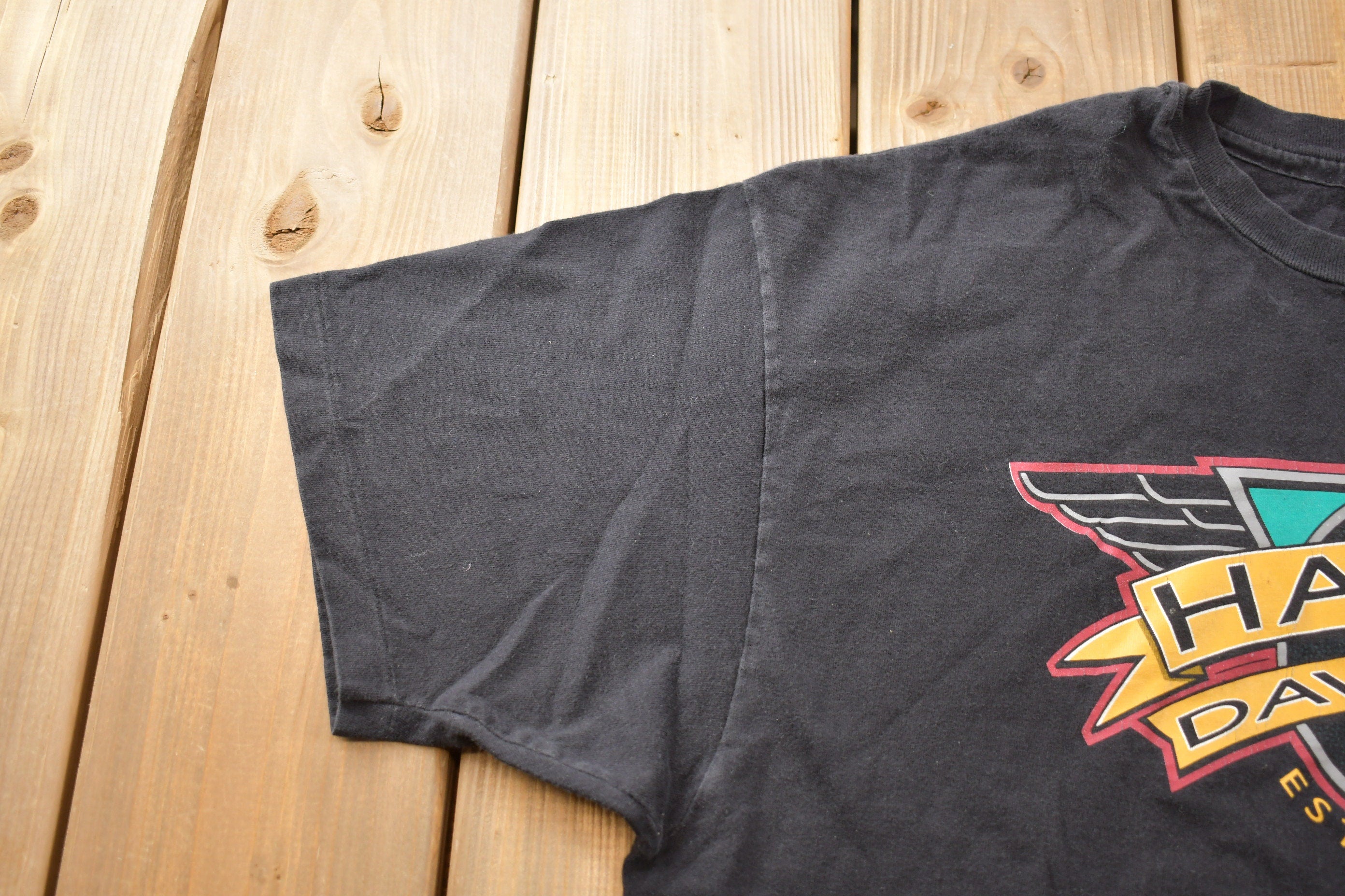 Vintage 1993 Harley Davidson of Salt Lake City Utah T-Shirt