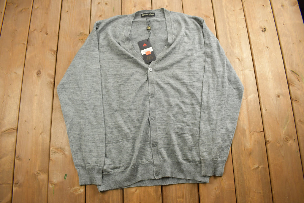 Vintage 1990s Scala Milano Deadstock Cardigan Sweater