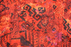 Vintage 1990s Official Jacket Abstract Pattern Denim Jacket