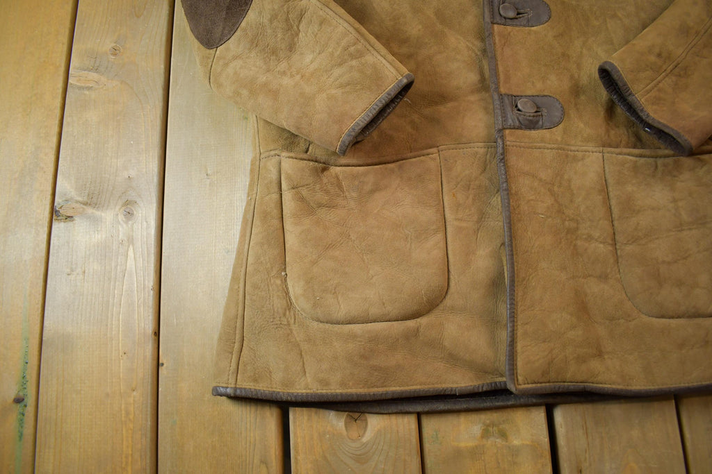 Vintage 1980s Skin Deep Shearling Jacket Made in New Zealand