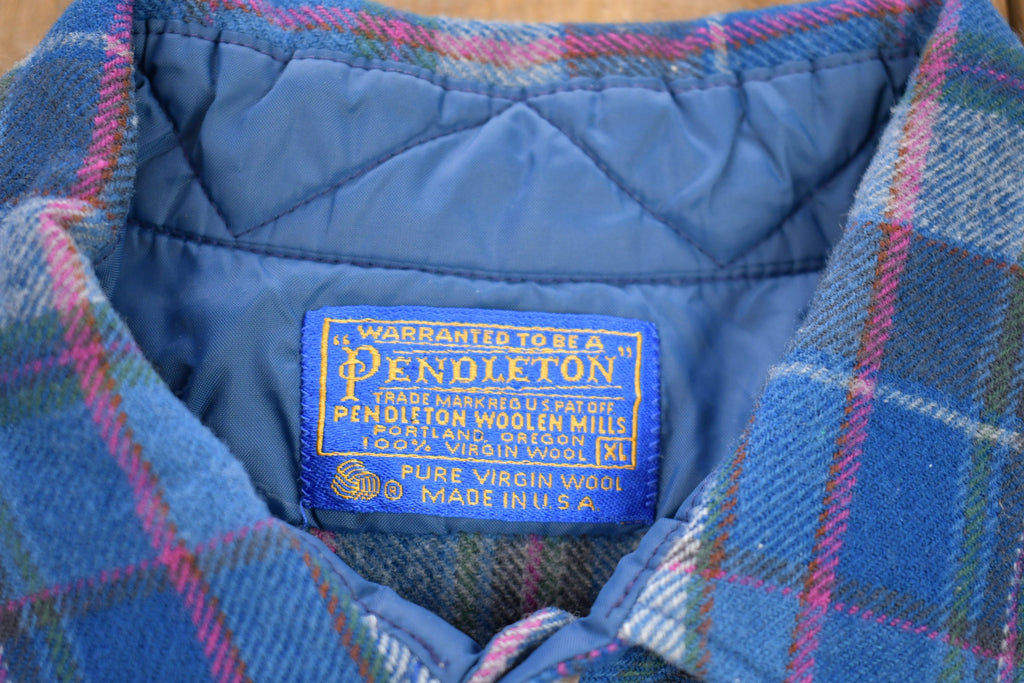 Vintage 1970s Pendleton Button Up Shirt