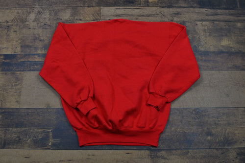 Vintage 1990s Russell Athletic SV Cardinals Embroidered Crewneck / 90s Crewneck / Vintage Sportswear / American Pullover / Made In USA