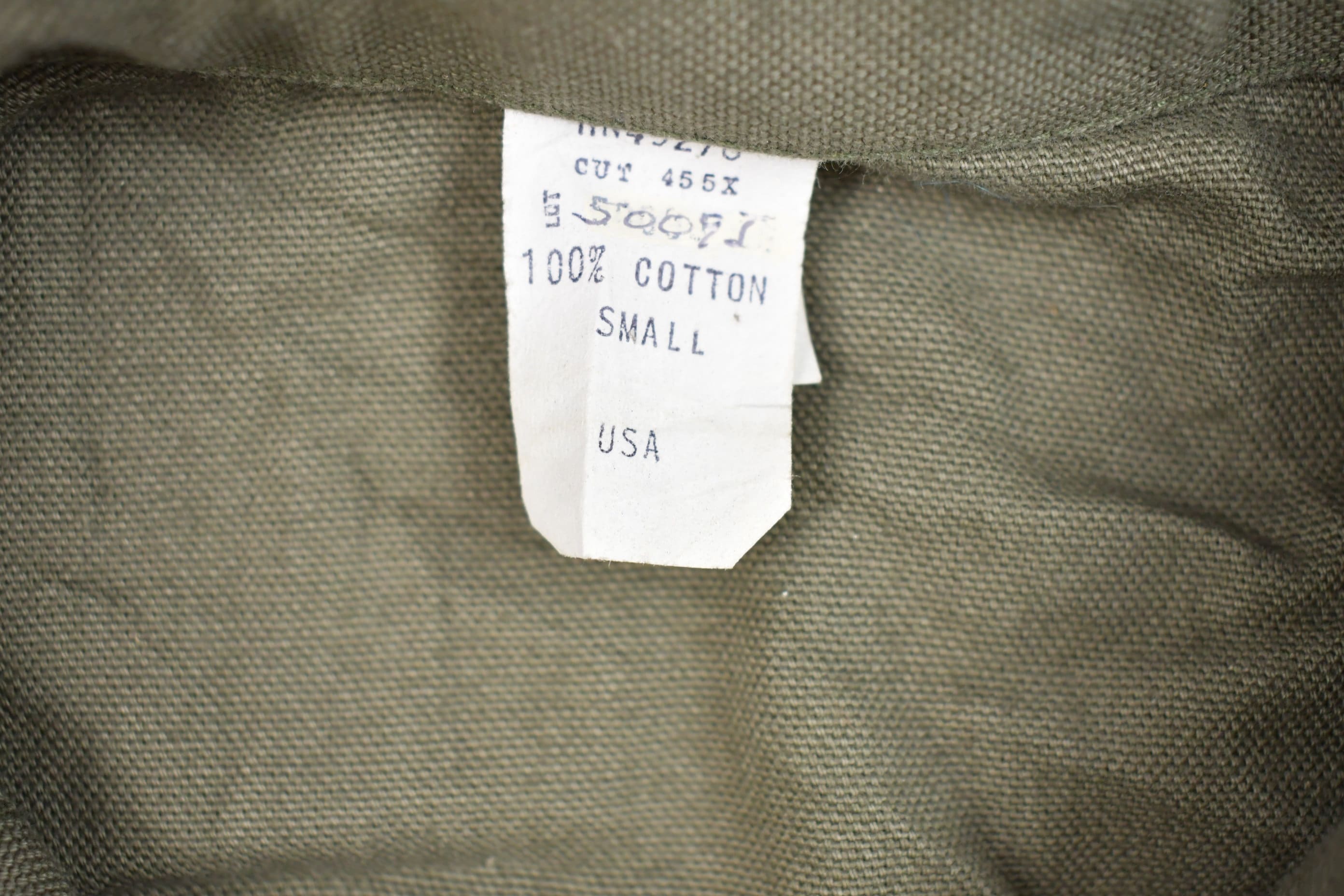 Vintage 1990s Army Button Up Shirt