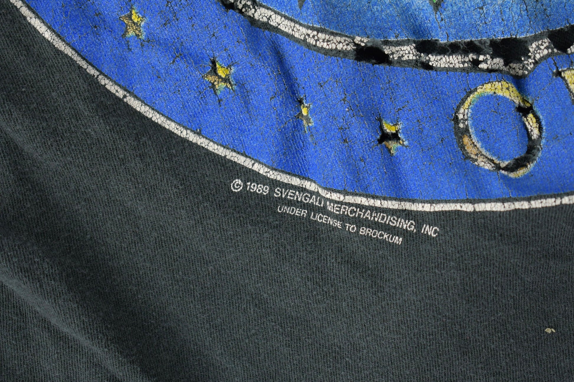 Vintage 1989 Aerosmith Aero Force One Distressed Band T-Shirt / Band Tee / Single Stitch / Made in USA / Music Promo / Premium Vintage