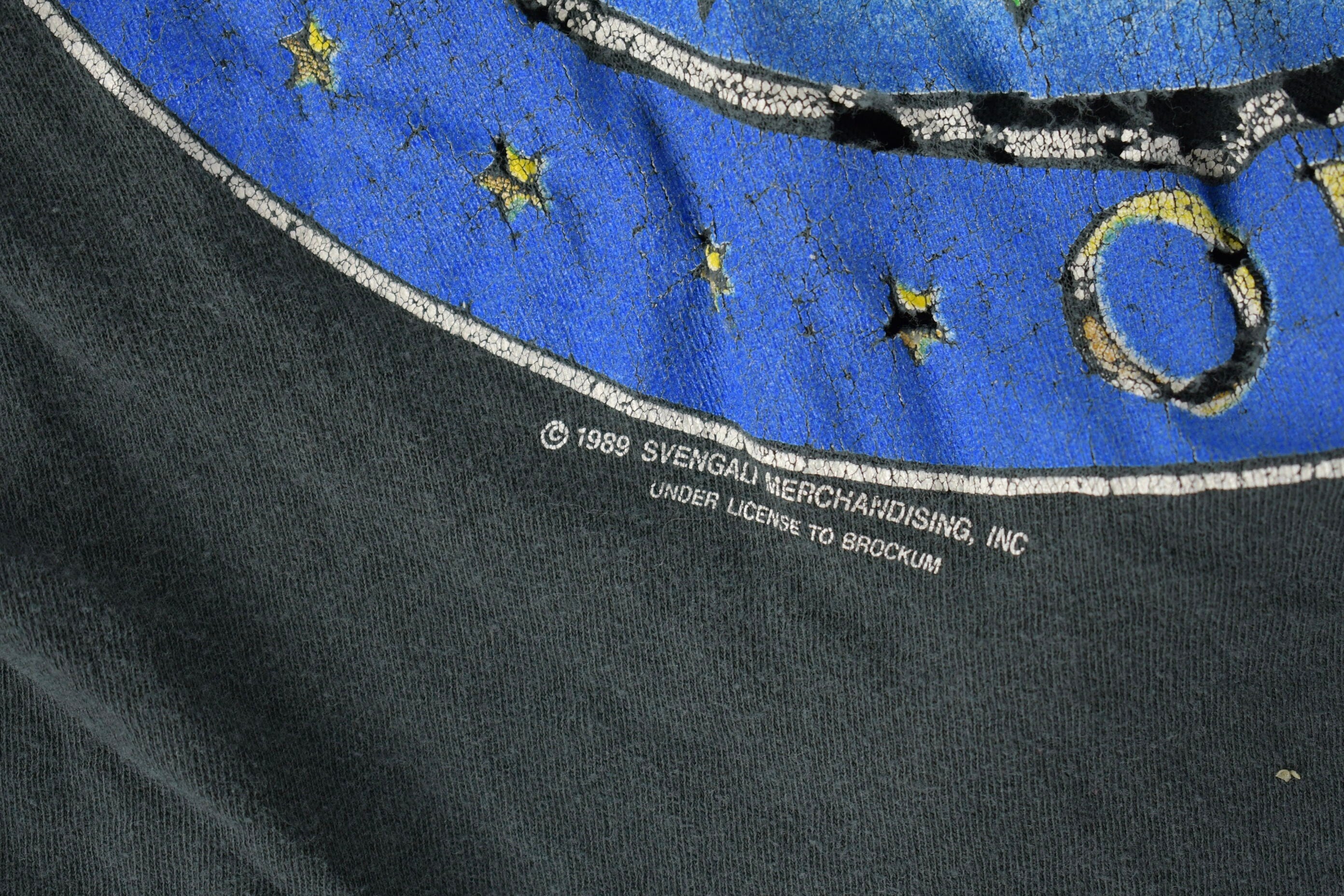 Vintage 1989 Aerosmith Aero Force One Distressed Band T-Shirt