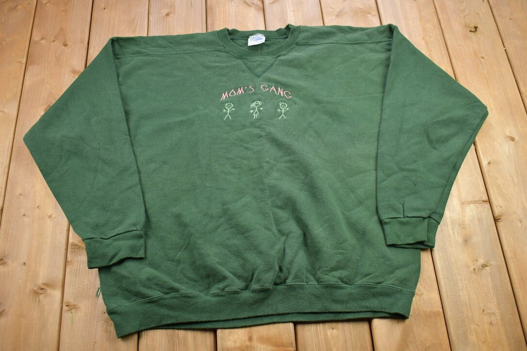 Vintage 1990s Mom's Gang Crewneck Sweater