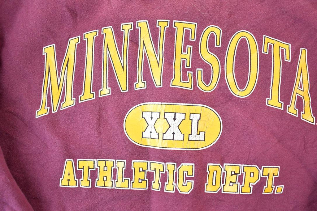 Vintage 1990s Mi9nnesota Athletic Department Souvenir Heavyweight Crewneck Sweatshirt Made In USA