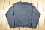 Vintage 1990s Equation Homme Abstract Pattern Knit Crewneck Sweater  90s Crewneck  Made In USA  Preppy Knit Sweater