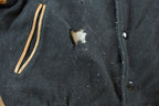 Vintage 1990s Golden Bear Leather Wool Varsity Microsoft Envision Summit World Tour Jacket Made In USA Mens M /