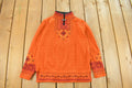 Vintage 1990s Dale Of Norway Wool Knit Abstract Pattern Sweater Women's M