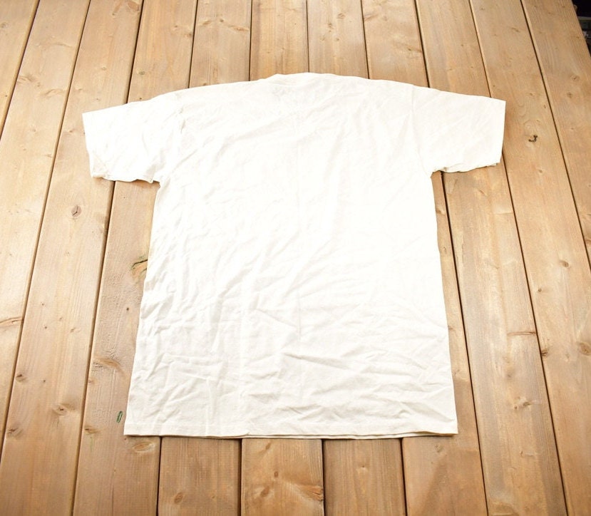 Vintage 1980s Ciba Seeds Single Stitch Graphic T-Shirt Made In USA Size XL