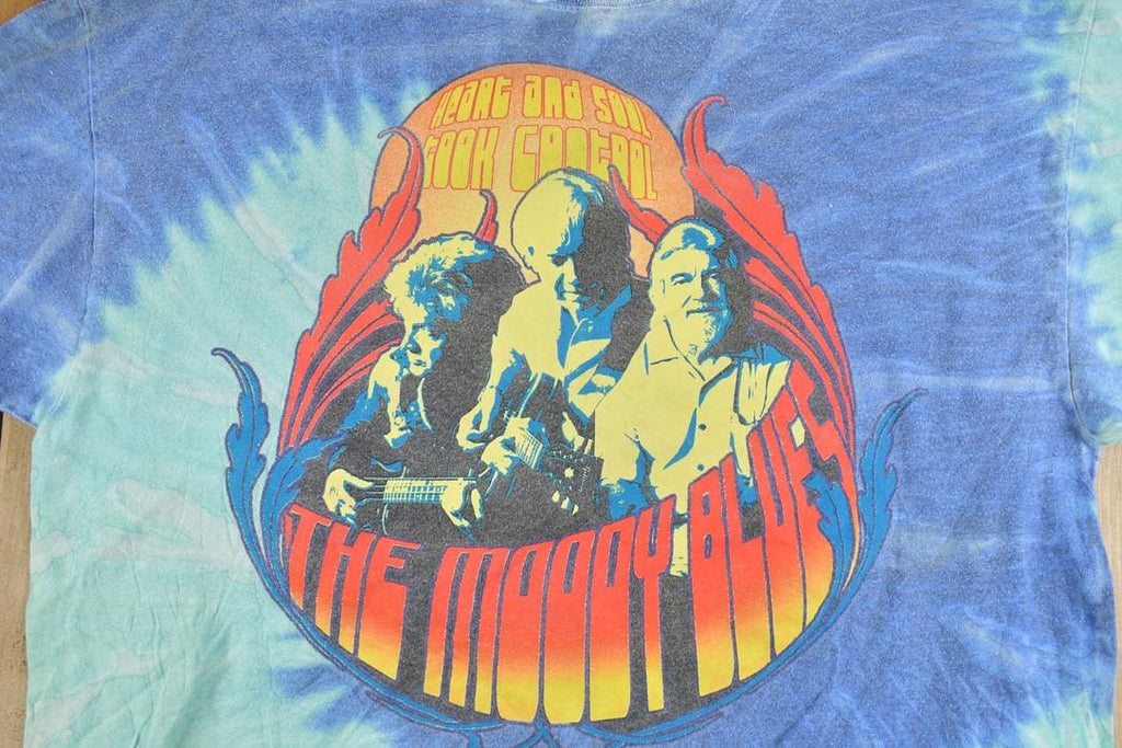 Vintage 1990s The Moody Blues Band Graphic T-Shirt