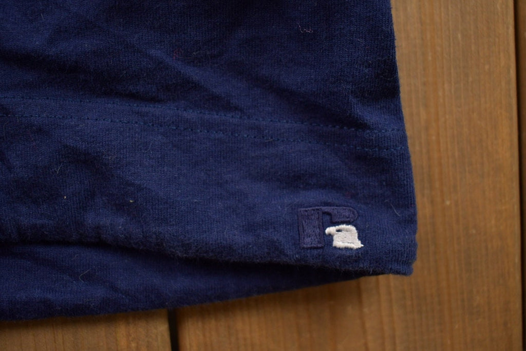 Vintage 1990s Russell Athletics Blank Hooded Sweatshirt
