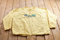 Vintage 1990s Christopher & Banks Park Theme Quarter Button Lightweight Sweater