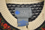 Vintage 1980s Squaw Valley 100% Wool Knitted Sweater