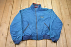 Vintage 1980s Aztec Fleece Zip Up Jacket