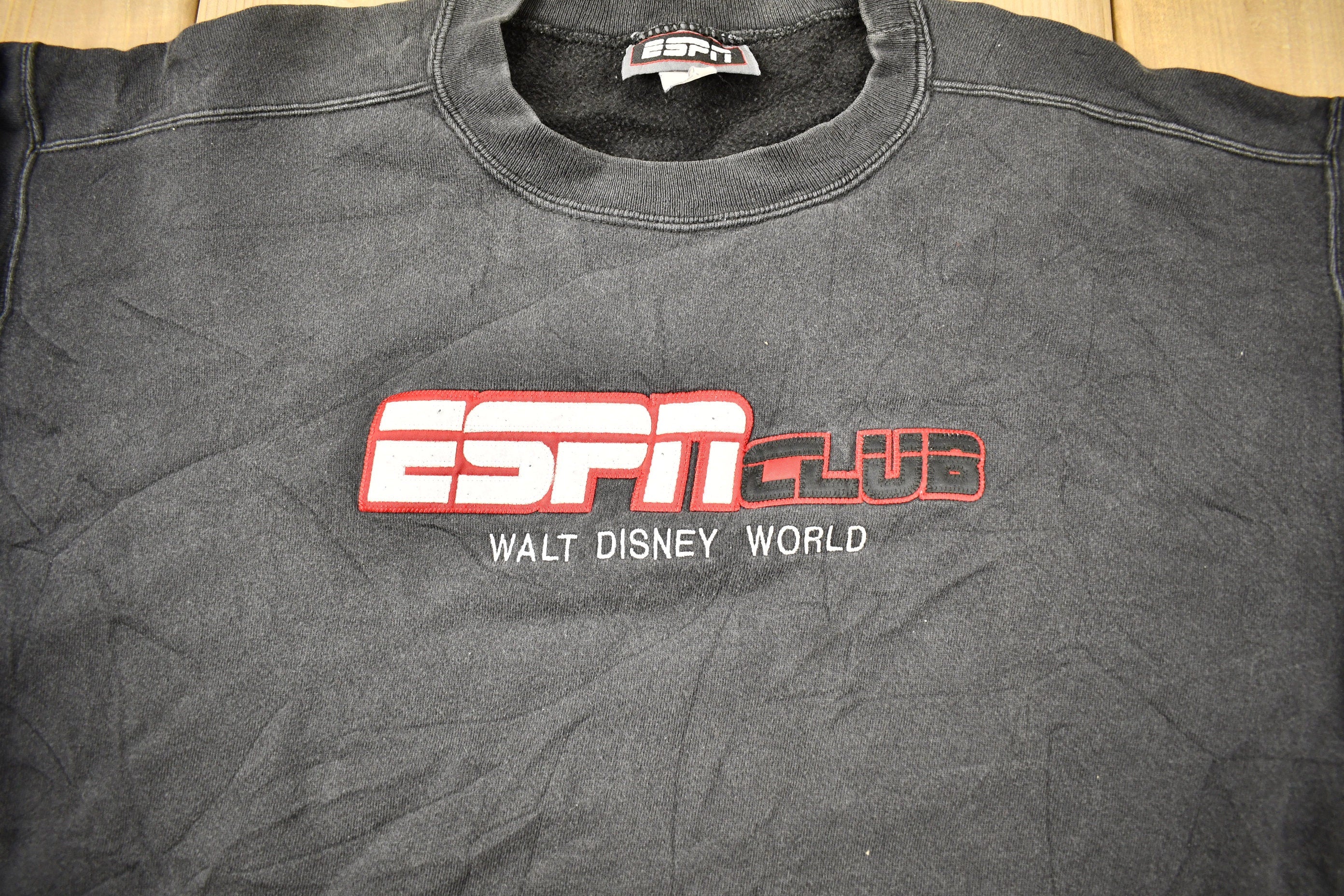 Vintage 1990s ESPN Club Walt Disney World Crewneck Sweatshirt