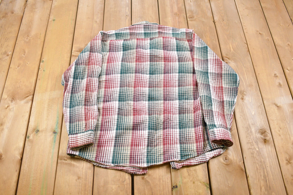 Vintage 1990s Geatland Apparel Plaid Button Up Shirt